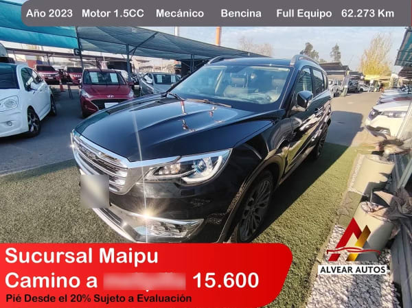 JETOUR X70 1.5 Gls Mt año 2023 JETOUR X70 1.5 Gls Mt año 2023