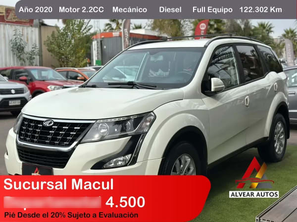 MAHINDRA XUV500 2.2 Fl Gas At Full At 4x4 Diesel año 2020
