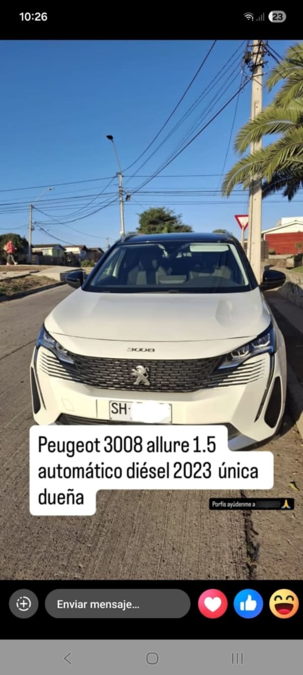 PEUGEOT 3008 1.5 Active Bluehdi 130 Mt Diesel año 2023