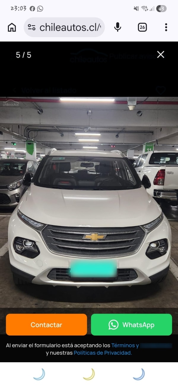 Chevrolet Groove 1.5 Ltz Mt año 2021