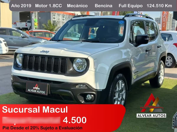 JEEP RENEGADE  año 2019