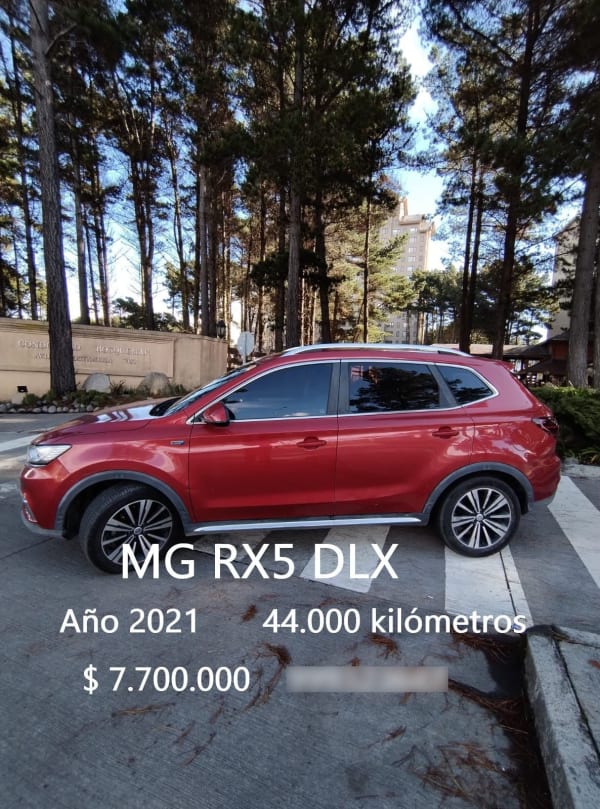 MG Rx5 1.5 Dlx At año 2021